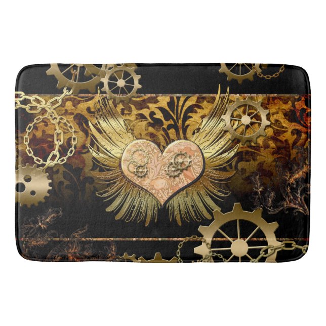 Tapis De Bain Coeur vapeur (Devant)
