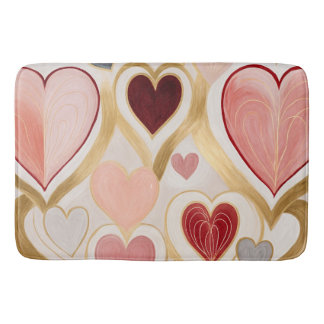 Tapis De Bain Coeurs d'amour
