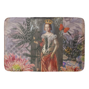 Tapis De Bain Collage de la déesse céleste Vierge : Céleste vint