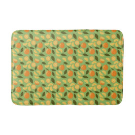 Tapis De Bain Collection de Motifs de paniers de fruits - Orange