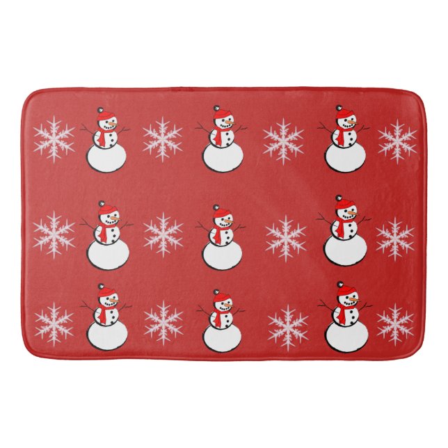 Tapis De Bain Collection de Noël Suzanne Elizabeth - Vacances (Devant)