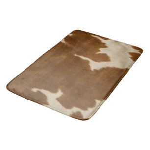 Tapis De Bain Collection moderne Vache Faux Cuir Élégante