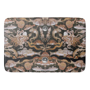 Tapis De Bain COLLECTION POMPEII /OCÉAN -ESPACE DE VIE MARINE Na