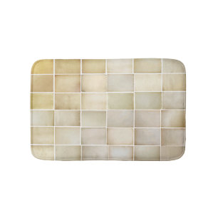 Tapis De Bain Collection vintage : vieux jeu de papier.