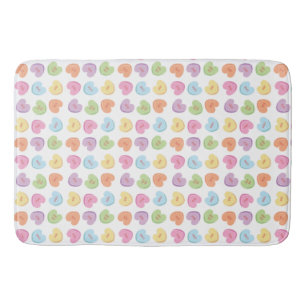 Tapis De Bain Colorée Valentine Candy Coeurs Dessous de verre de