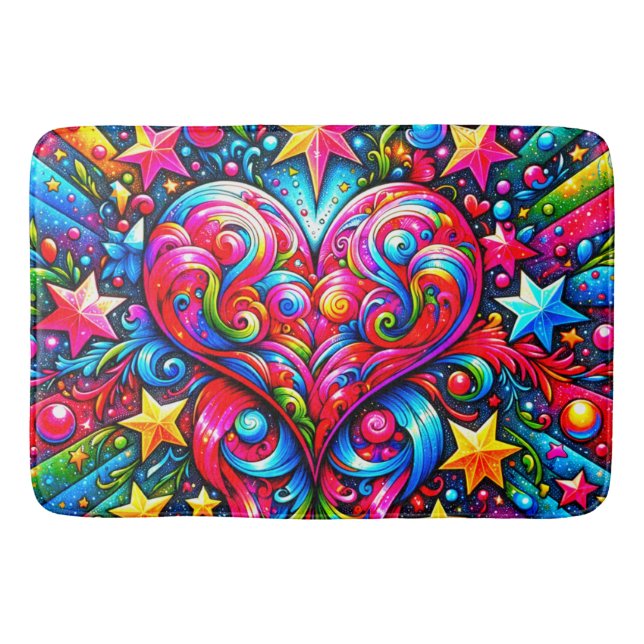 Tapis De Bain Conception cardiaque (Devant)