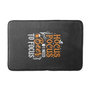 Tapis De Bain Conception de bière Hocus Pocus Halloween_1