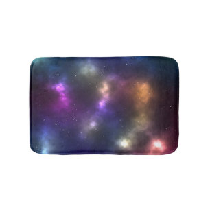 Tapis De Bain Conception de constellations de l'espace cosmique