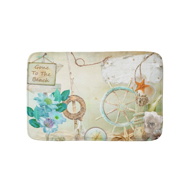 Tapis De Bain Conception de série nautique 2 (Devant)