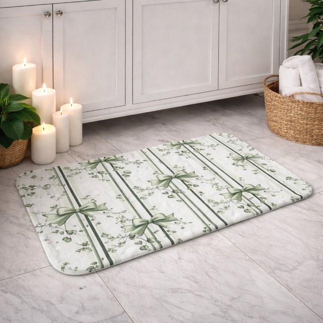 Tapis De Bain Conception de vigne botanique (Créateur téléchargé)