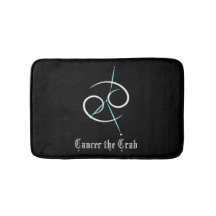 Tapis de bain constellation du zodiaque Cancer