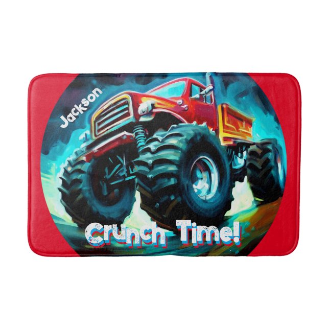 Tapis De Bain Cool Monster Truck Cruntime (Devant)