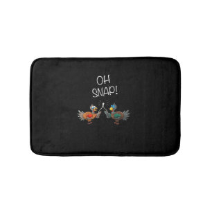 Tapis De Bain Cool Oh Snap ! _ Drôle Turquie avec Wishbone Thank