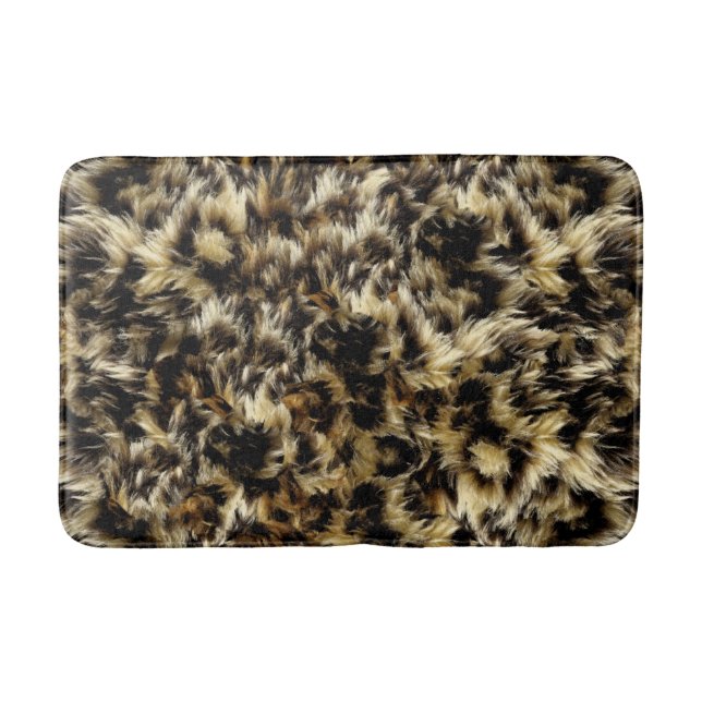 Tapis De Bain Copie sauvage de Camo de style de léopard de (Devant)