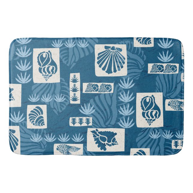 Tapis De Bain Coques sous-marines de Kua Bay Hawaiian (Devant)