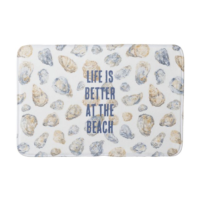 Tapis De Bain Coquillages de plage côtière (Devant)