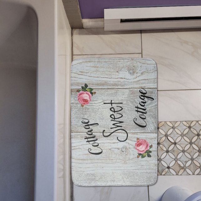 Tapis De Bain Cottage Sweet Cottage (Créateur téléchargé)