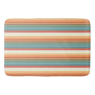 Tapis De Bain Couleur Muet des rayures sud-ouest
