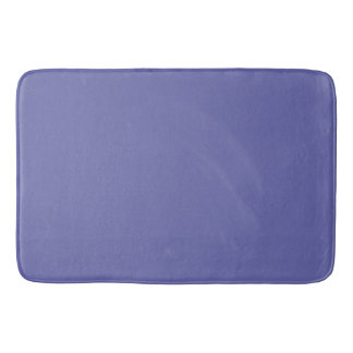 Tapis De Bain Couleur solide | perwinkle bleu violet