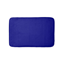 Tapis De Bain Couleur uni bleu marine