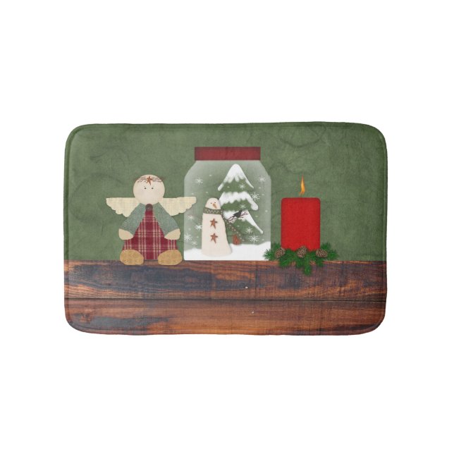 Tapis De Bain Country Christmas Bath Mat (Devant)