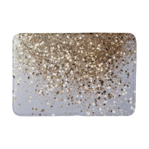 Tapis De Bain Coup d'oeil sur la Parties scintillant d'or du Cha