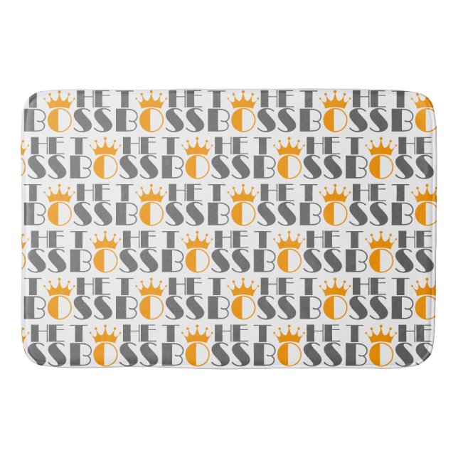 Tapis De Bain Couronne Boss Adult Apron (Devant)