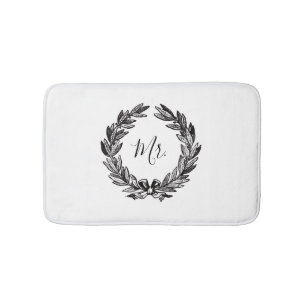 Tapis de bain Couronne Mr White