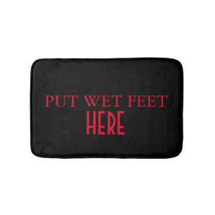 Tapis De Bain Coutume personnalisée drôle votre propres photo