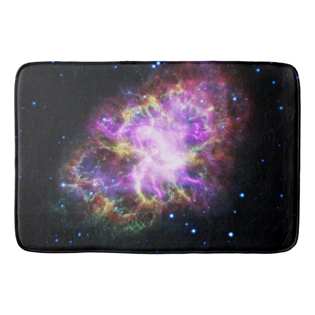 Tapis De Bain Crabe Nebula Supernova Remnant Hubble Composite (Devant)