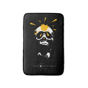 Tapis De Bain Crâne de paintball