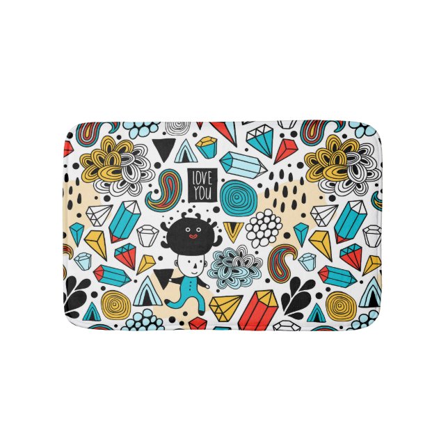 Tapis De Bain Crazy head (Devant)