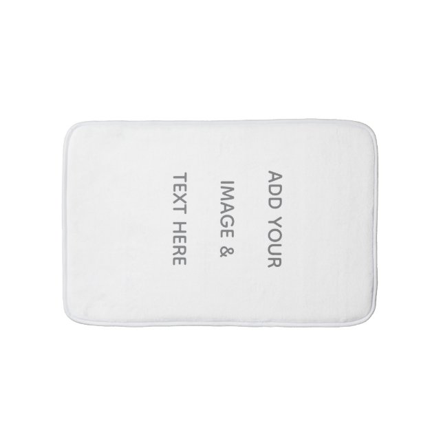 Tapis De Bain Create Your Own white  (Devant)