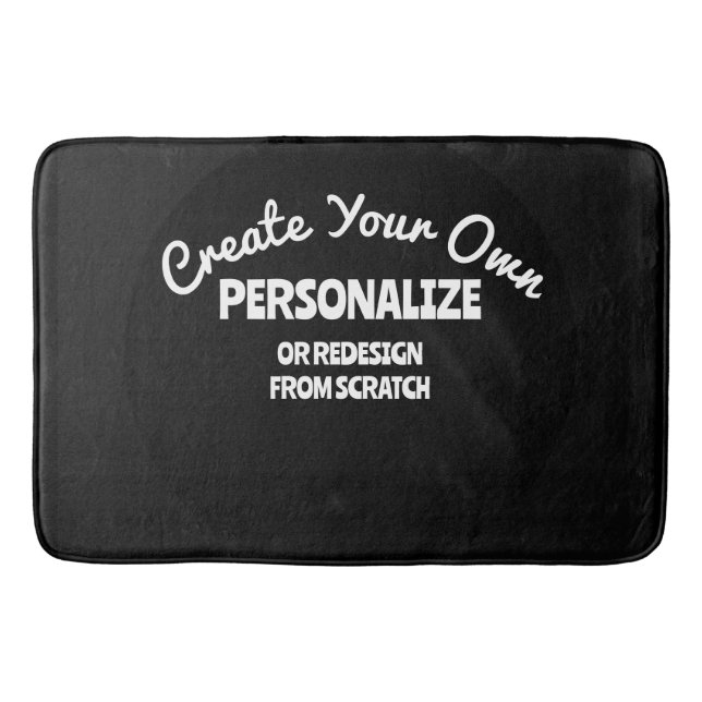 Tapis De Bain Créez votre propre personnalisation (Devant)