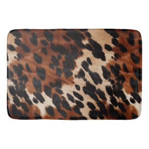 Tapis De Bain Crème Brown noir