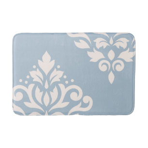 Tapis De Bain Crème de l'art I de damassé de rouleau sur
