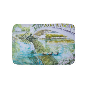 Tapis De Bain Croisement de canal