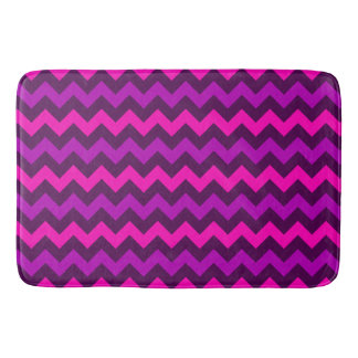 Tapis De Bain Cuisine Purple Chevrons Rose Grand Mat Bain