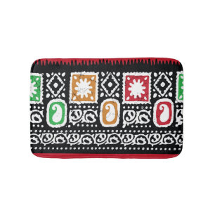 Tapis De Bain Culture indienne : Art traditionnel