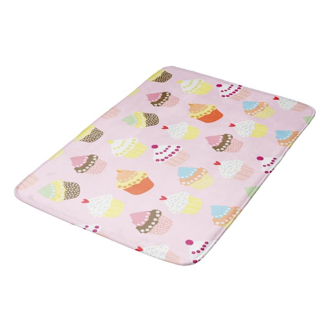 Tapis De Bain Cupcake Party Bath Mat (Angle)