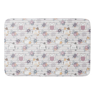 Tapis De Bain Cute cat pattern