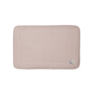 Tapis De Bain Cute feminine ceinturon neutre coquille de conque 