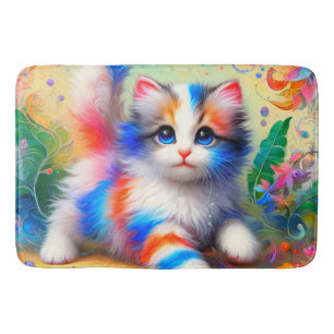 Tapis De Bain Cute Kitten