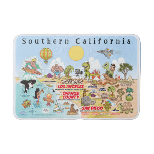 Tapis De Bain Cute SoCal Bath Mat