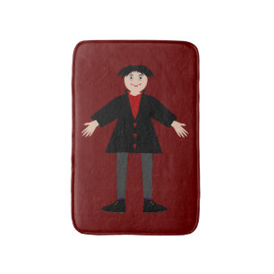 Tapis De Bain Cute Vampire Halloween