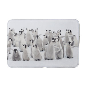Tapis De Bain Cutest Baby Animals   Emperor Penguin Chicks