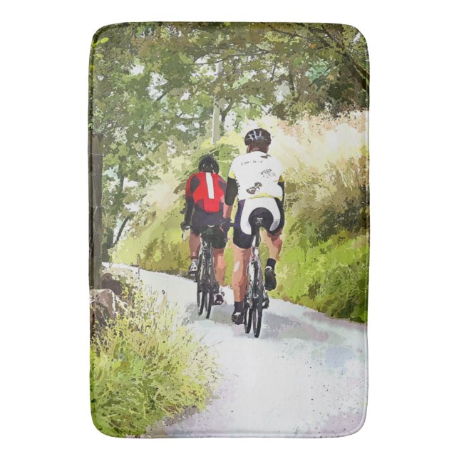 TAPIS DE BAIN CYCLISME (devant Vertical)