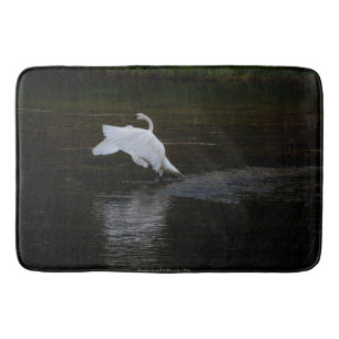 Tapis De Bain Cygne trompette