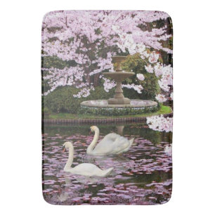Tapis De Bain Cygnes