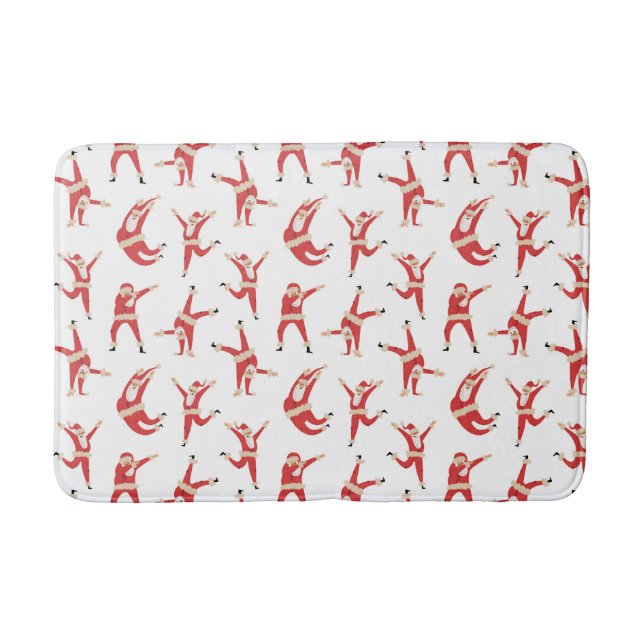 Tapis De Bain Dabing Père Noël Fun Motif de Noël (Devant)